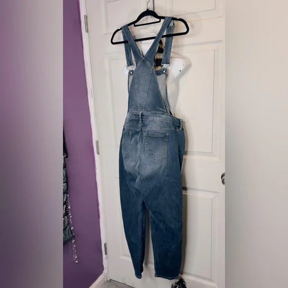 Torrid Dark Blue Denim Overalls - Picture 2 of 7
